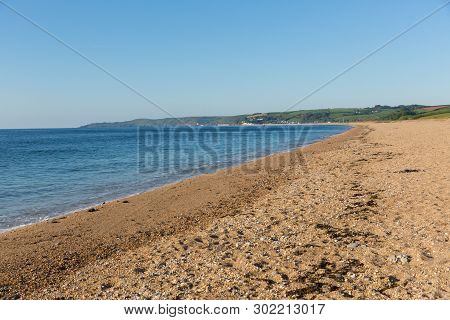 Slapton Sands Beach And Coast Devon England Uk Used By Us Army In Preparation For The D-day Landings