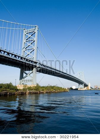 Arkitektur turisme Benjamin Franklin Bridge