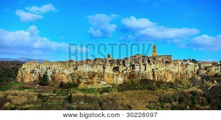 Toscaanse middeleeuws dorp: Pitigliano