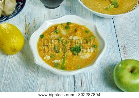 Maharashtrian  Vegetable Lentil Stew With Goda Masala