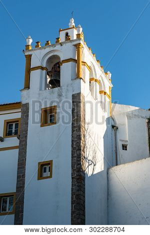 Architecture Detail Of Pousada Convento De Evora In The Historic Centre Of Evora, Portugal.
