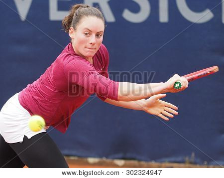 Nuremberg, Germany - May 21, 2019: Slowenian Player Tamara Zidansek At The Euro 250.000 Wta Versiche