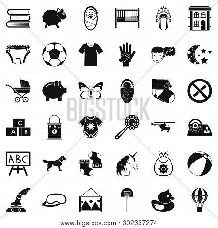 Establishment Icons Set. Simple Set Of 36 Establishment Icons For Web Isolated On White Background