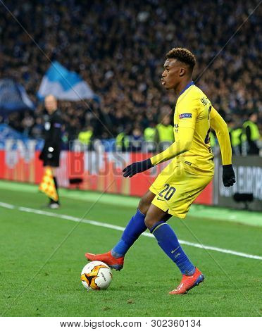 Kyiv, Ukraine - March 14, 2019: Uefa Europa League Game Fc Dynamo Kyiv V Chelsea At Nsc Olimpiyskyi 