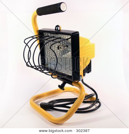 Yellow Shop Light