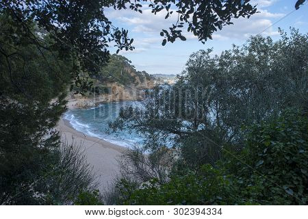 Cala De Sant Francesc In Blanes, Costa Brava