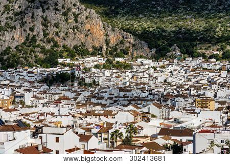 Ubrique, Cadiz. Spain. White Villages Of Andalusia In The Park Of Alcornocales