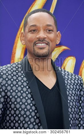 Will Smith at the Los Angeles premiere of 'Aladdin' held at the El Capitan Theatre in Hollywood, USA on May 21, 2019.