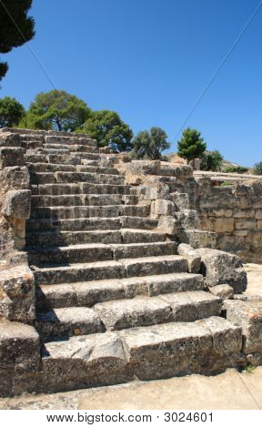 크 레 테에서 고 대 미 노스 유적