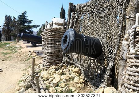 View Of Vintage Bomb Cannon, Malakhov Kurgan, Sevastopol