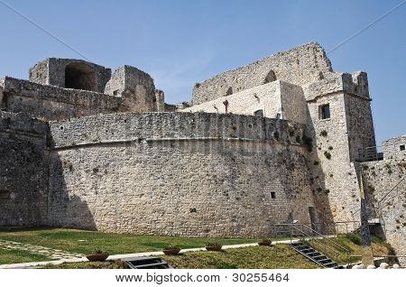 Castle of Monte Sant'Angelo. Puglia. Italy.