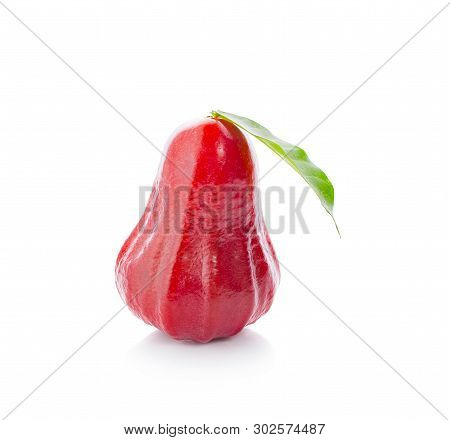 Rose Apples Or Chomphu Isolated On White Background