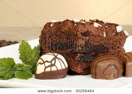 Chokolade kage