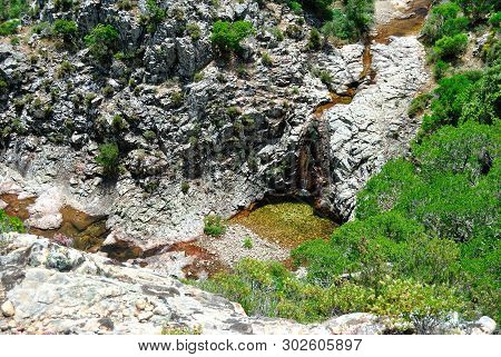 View Of Murumannu River In The Same Canyon