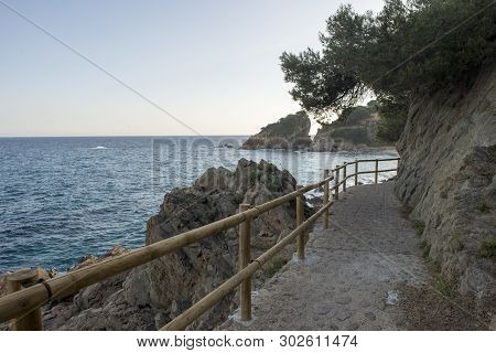 Cala De Sant Francesc In Blanes, Costa Brava