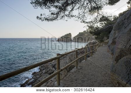 Cala De Sant Francesc In Blanes, Costa Brava