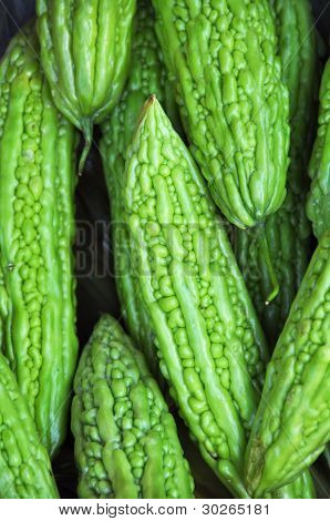 Verde velli Dang, verdure zucca amara