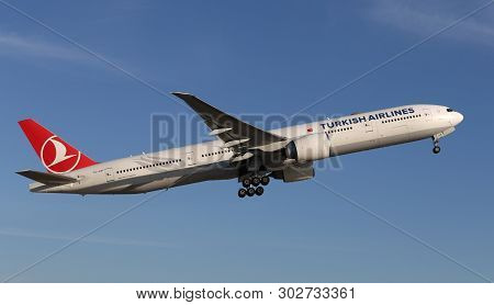 Airplane Takeoff From Airport