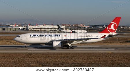 Airplane Takeoff From Airport