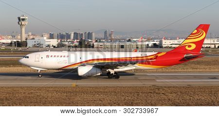 Airplane Takeoff From Airport