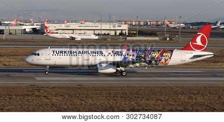 Airplane Takeoff From Airport
