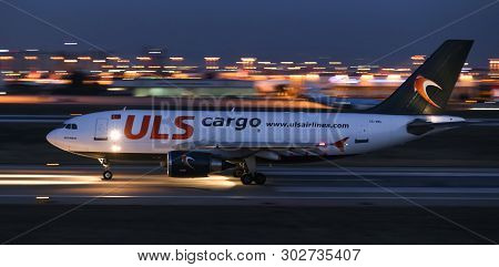 Airplane Takeoff From Airport