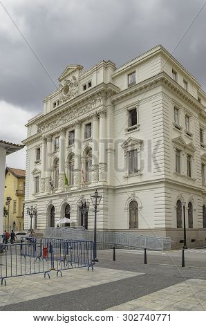Sao Paulo Sp, Brazil - March 06, 2019: Building Of The Secretariat Of Justice And Citizenship At The