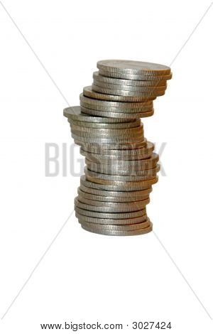 Hong Kong mønt Stack