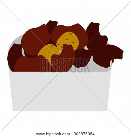 Isolated Colombian Morcilla On A White Background - Vector
