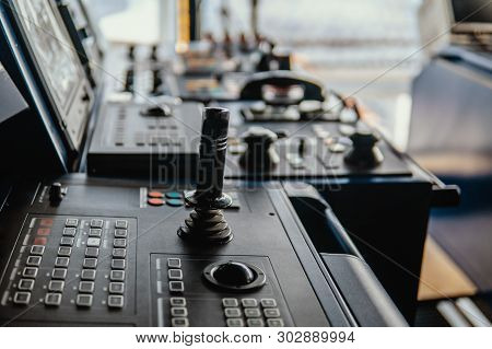 Bridge Ship Equipment Of Offshore Dp Vessel