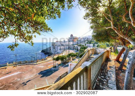 Beautiful Coastal Town In  Santa Cesarea Terme In Salento Region Of Italy. Villa Sticchi In Salento 