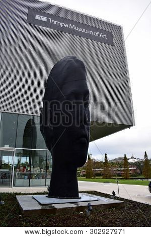 Tampa, Flordia, Usa - January 7, 2017: The Tampa Art Museum
