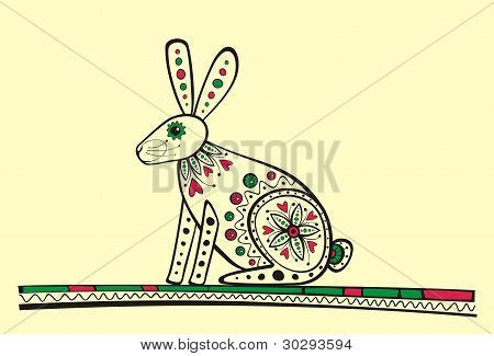 Rabbit vector illustration