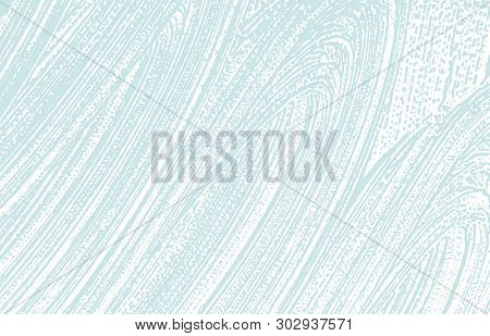 Grunge Texture. Distress Blue Rough Trace. Brilliant Background. Noise Dirty Grunge Texture. Wondrou