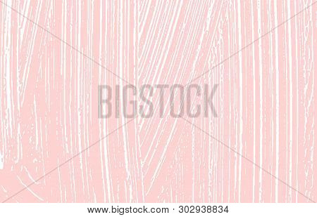 Grunge Texture. Distress Pink Rough Trace. Glamorous Background. Noise Dirty Grunge Texture. Wondrou