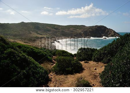View Of The Coast Of  Capo Pecora, Arbus