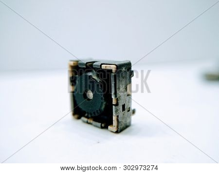 A Picture Of Mobile Parts On White Background