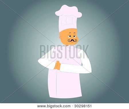 Šéfkuchař clipart