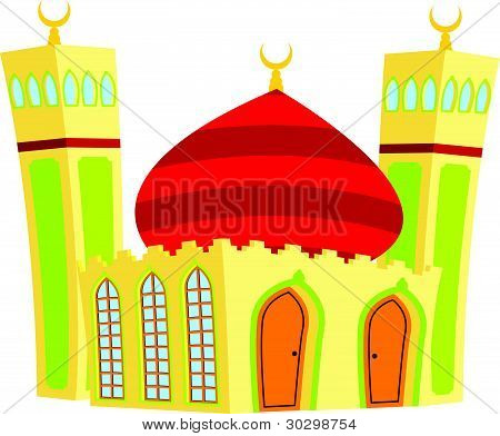 Vektorové mešita pro muslimy