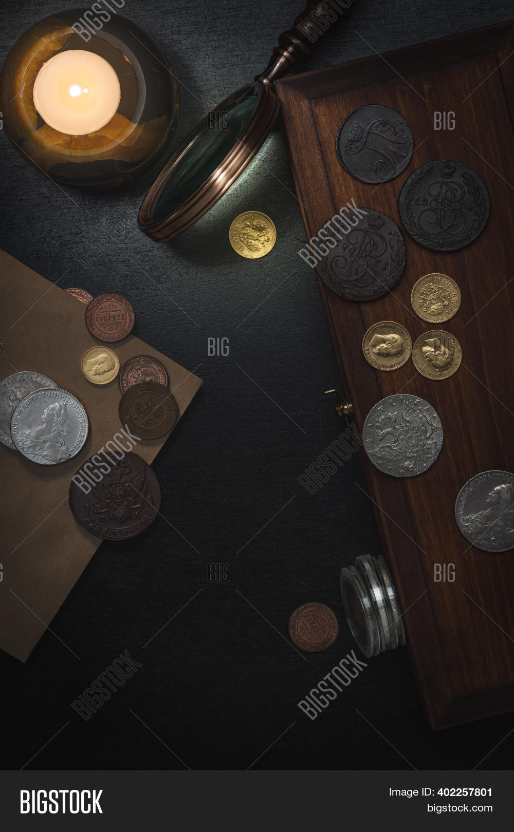 Numismatics. Old Image & Photo (Free Trial) | Bigstock