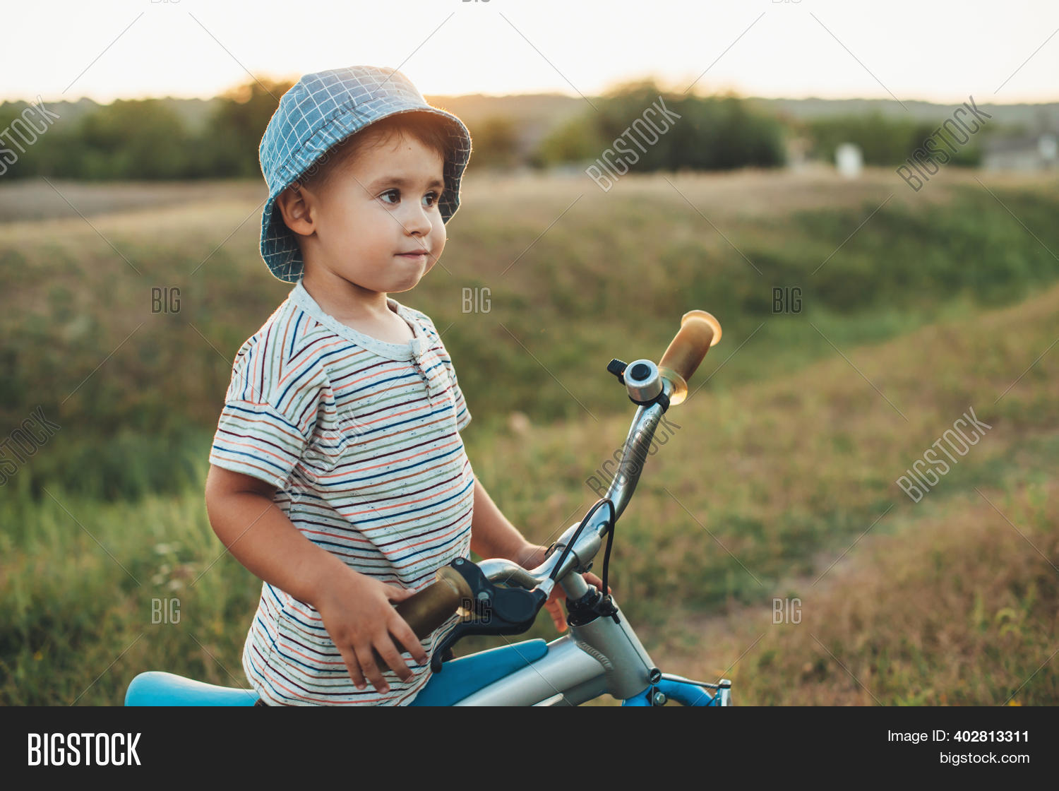 Adorable Boy Blue Hat Image & Photo (Free Trial) Bigstock
