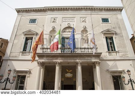 Gran Teatro La Fenice, Opera House In Venice, Italy, Europe