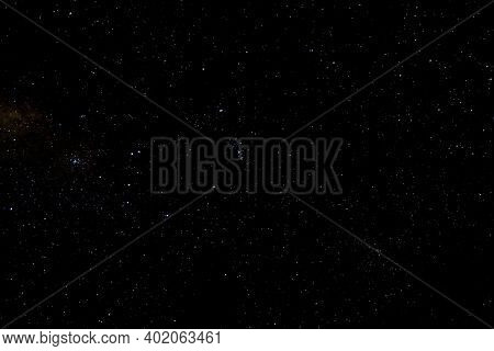 Stars And Galaxy Outer Space Sky Night Universe Black Starry Background Of Shiny Starfield