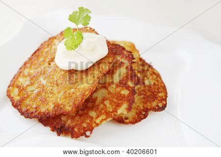 Crêpes avec Sauce