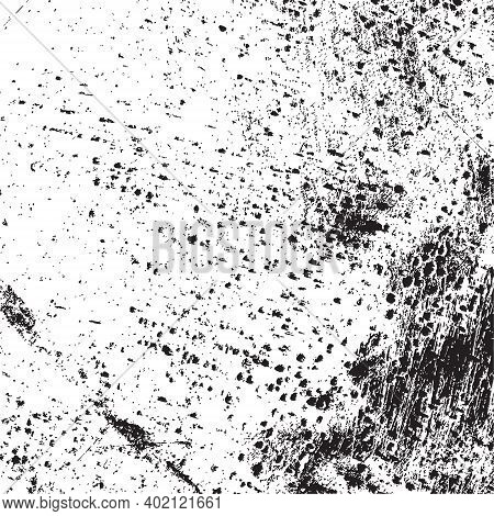 Overlay Aged Grainy Messy Template. Distress Urban Used Texture. Grunge Rough Dirty Background. Brus