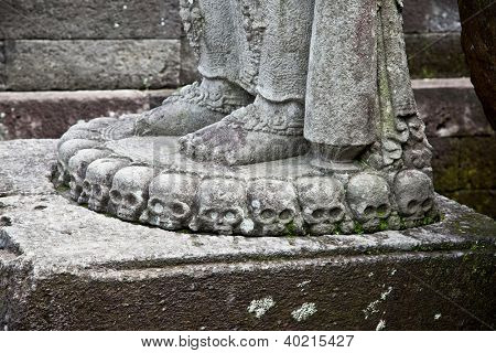  Sten håndværk i Candi Penataran tempel i Blitar, east Java, Indonesien.