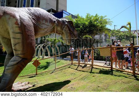 Dinosaur Pond In Salvador