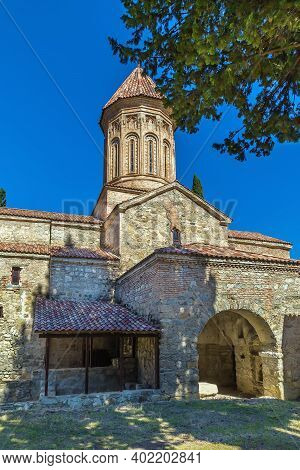 The Ikalto Monastery In The Late 6th Century  About 10 Km West Of The Town Telavi, Kakheti, Eastern 