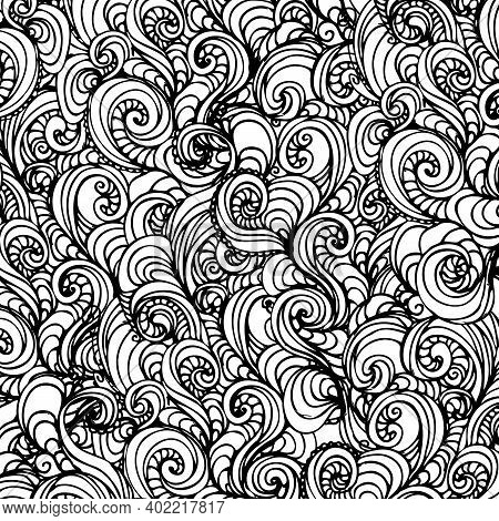 Pattern Ink Doodle Hand Drawn Ink Doodle Vector & Photo (Free Trial) | Bigstock