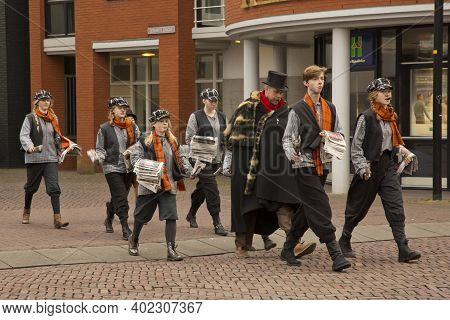 Deventer, Netherlands, 17 December 2016.  Dickens Festival In Deventer, Netherlands.